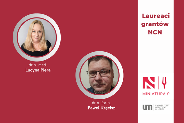 Dwoje badaczy UMED laureatami konkursu MINIATURA 9